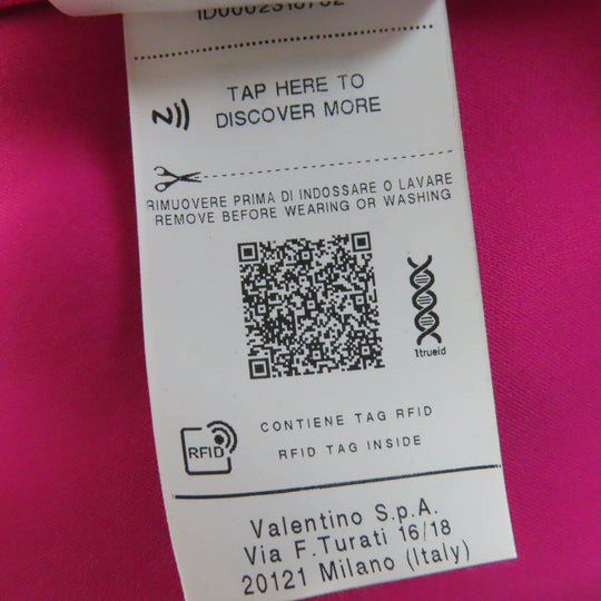 VALENTINO one piece Main: rayon 54%, Main: acetate 46% pink Women 40 Used Authentic