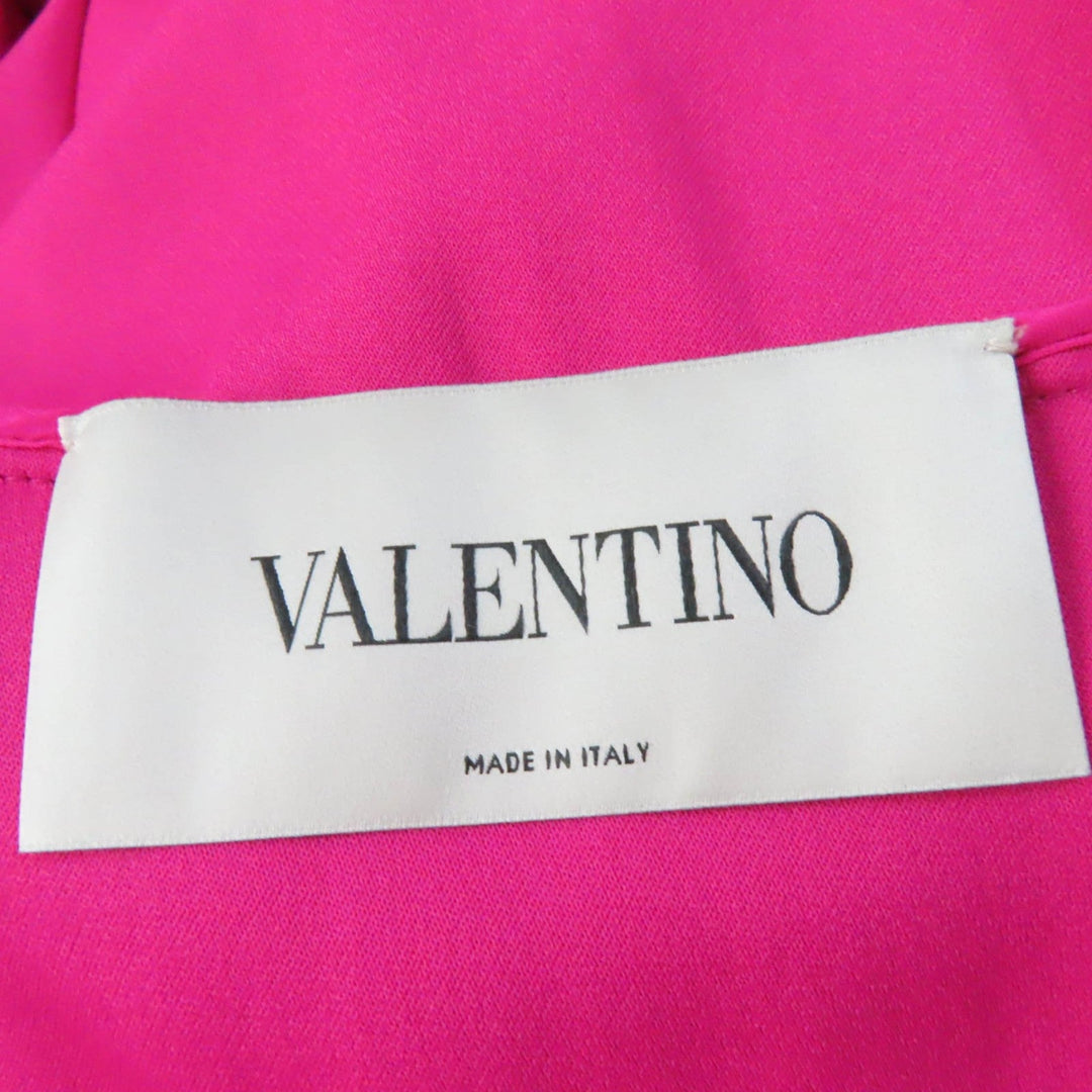 VALENTINO one piece Main: rayon 54%, Main: acetate 46% pink Women 40 Used Authentic