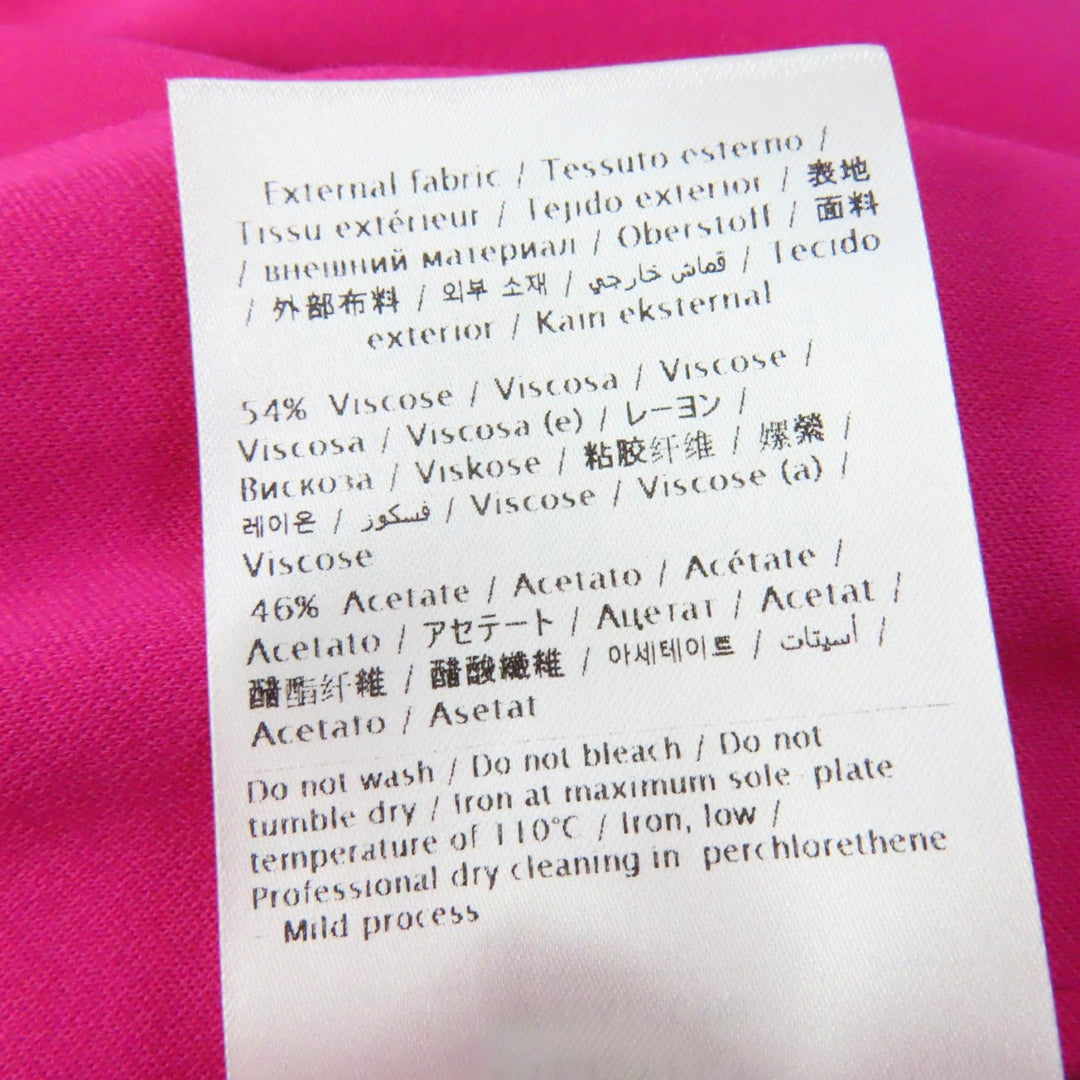 VALENTINO one piece Main: rayon 54%, Main: acetate 46% pink Women 40 Used Authentic