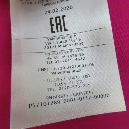 VALENTINO one piece Main: rayon 54%, Main: acetate 46% pink Women 40 Used Authentic