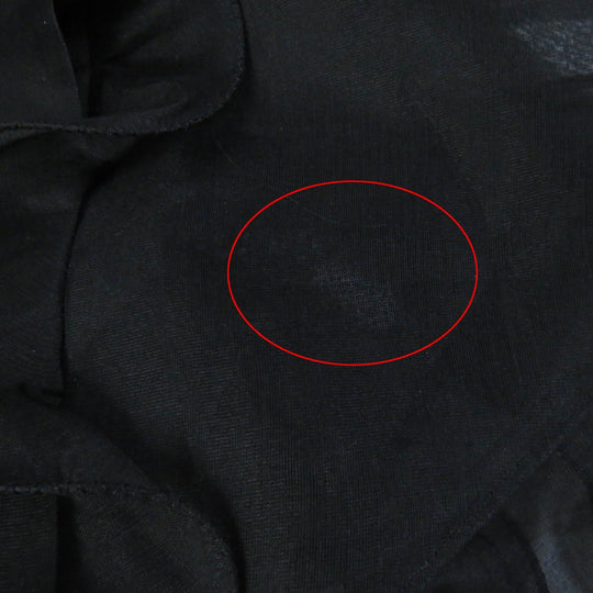 VALENTINO dress Outer: 100% silk, Outer: 91% cotton, Outer: 9% nylon, Outer: 100% nylon, Lining: 91% silk, : 9% polyurethane Embroidery: 100% polyester black Women 40 Used Authentic