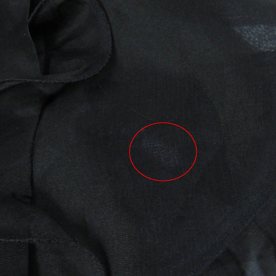 VALENTINO dress Outer: 100% silk, Outer: 91% cotton, Outer: 9% nylon, Outer: 100% nylon, Lining: 91% silk, : 9% polyurethane Embroidery: 100% polyester black Women 40 Used Authentic