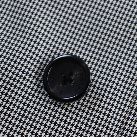 BURBERRY LONDON trench coat Outer: 100% cotton, Lining: Cupra, Sleeve lining: Cupra, Sleeve lining: Polyester, Part: Leather Ivory black mens L Used Authentic