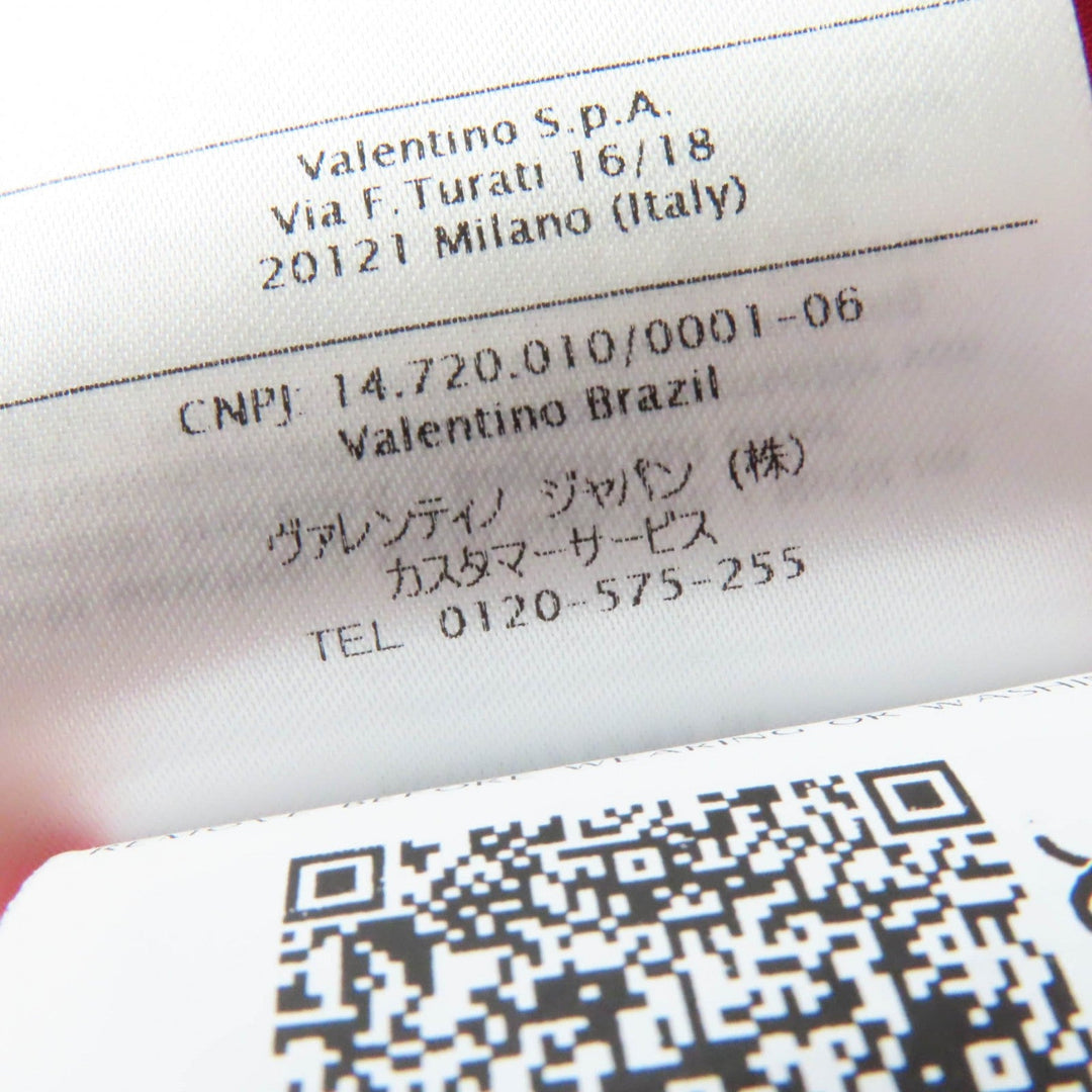 VALENTINO one piece Main: 100% silk, Part: 100% silk, Lining: 100% silk Red Women 38 Used Authentic