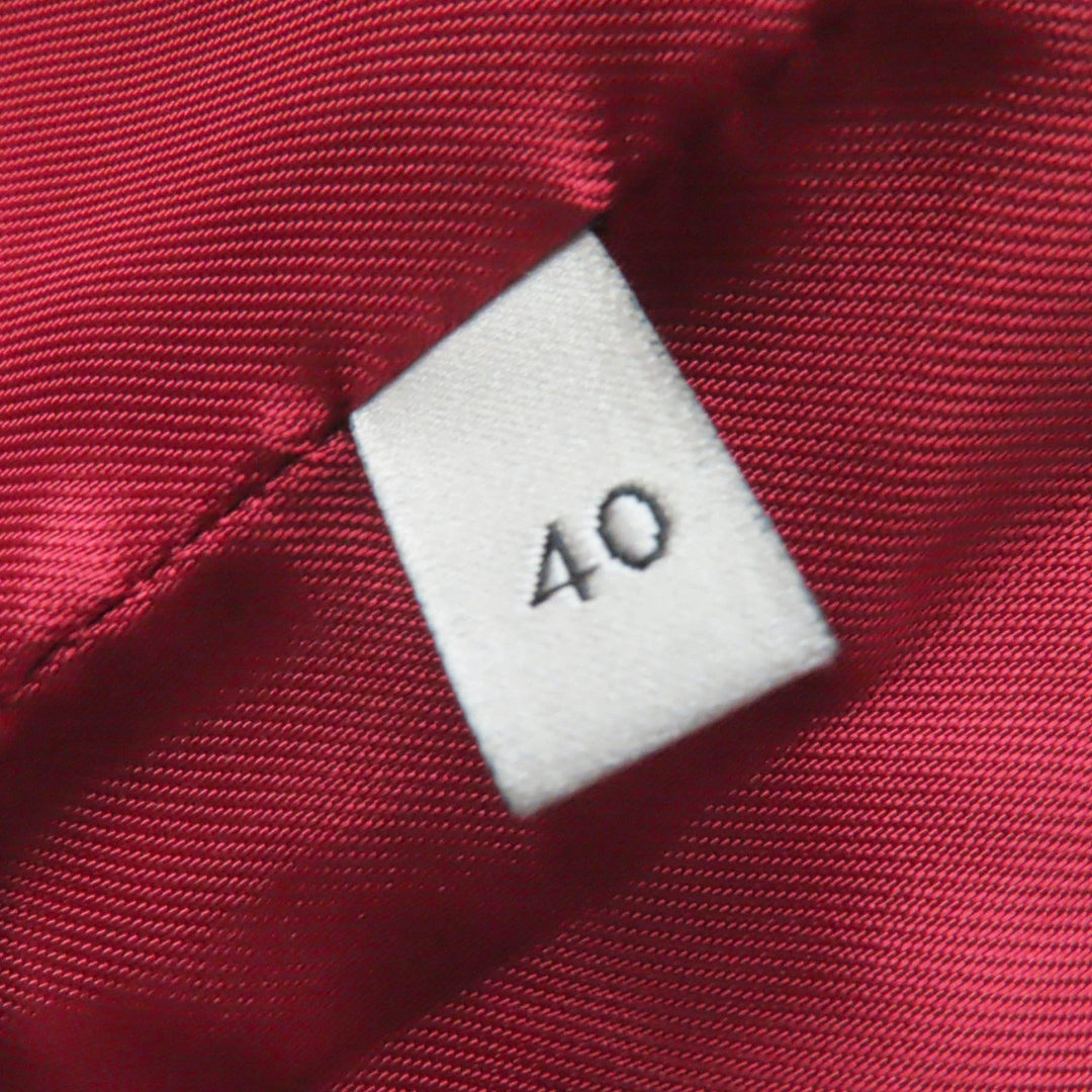 GUCCI Riders jacket 290487 Main: Lamb leather, Lining: 100% rayon black Women 40 Used Authentic