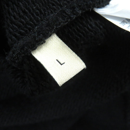 GUCCI Hoodie 681210 Main: 100% cotton Black red white mens L Used Authentic