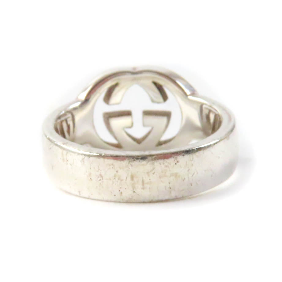 GUCCI Ring Main�FSV925 Silver Women 11 Used Authentic