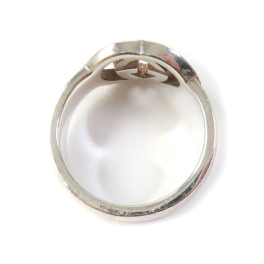 GUCCI Ring Main�FSV925 Silver Women 11 Used Authentic