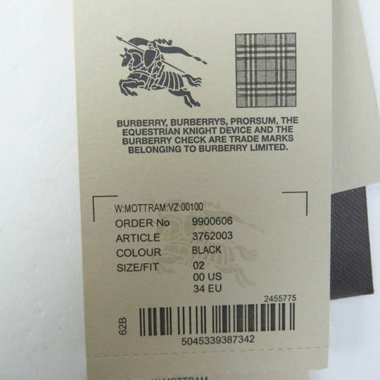 Burberry Prorsum trench coat Outer: 65% polyester, Outer: 35% cotton, Lining: 50% cotton, Lining: 50% polyester, Sleeve lining: 100% rayon black Women 34 Used Authentic