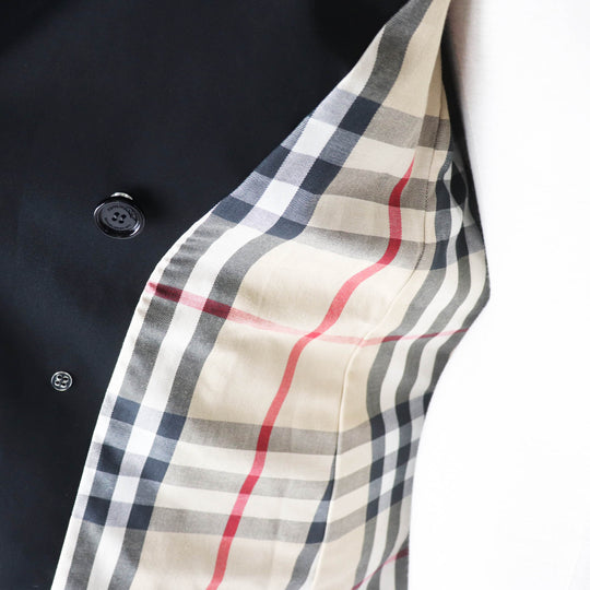 Burberry Prorsum trench coat Outer: 65% polyester, Outer: 35% cotton, Lining: 50% cotton, Lining: 50% polyester, Sleeve lining: 100% rayon black Women 34 Used Authentic