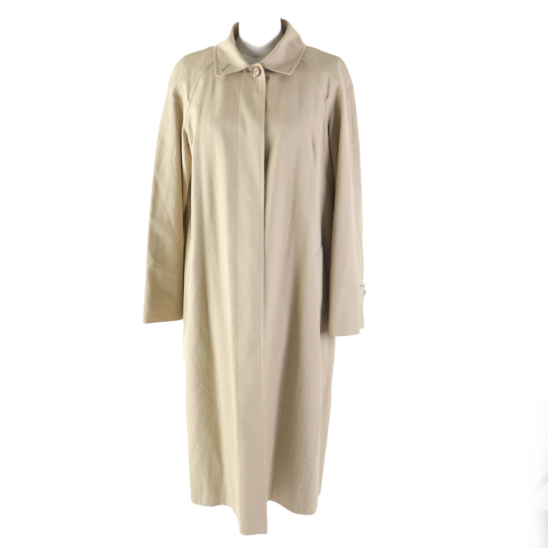 BURBERRY LONDON Stainless collar coat FR070-661 Outer: 100% cotton, Lining: cotton, Lining: polyester, Liner: 100% wool, Liner: 100% polyester beige Women 40 Used Authentic