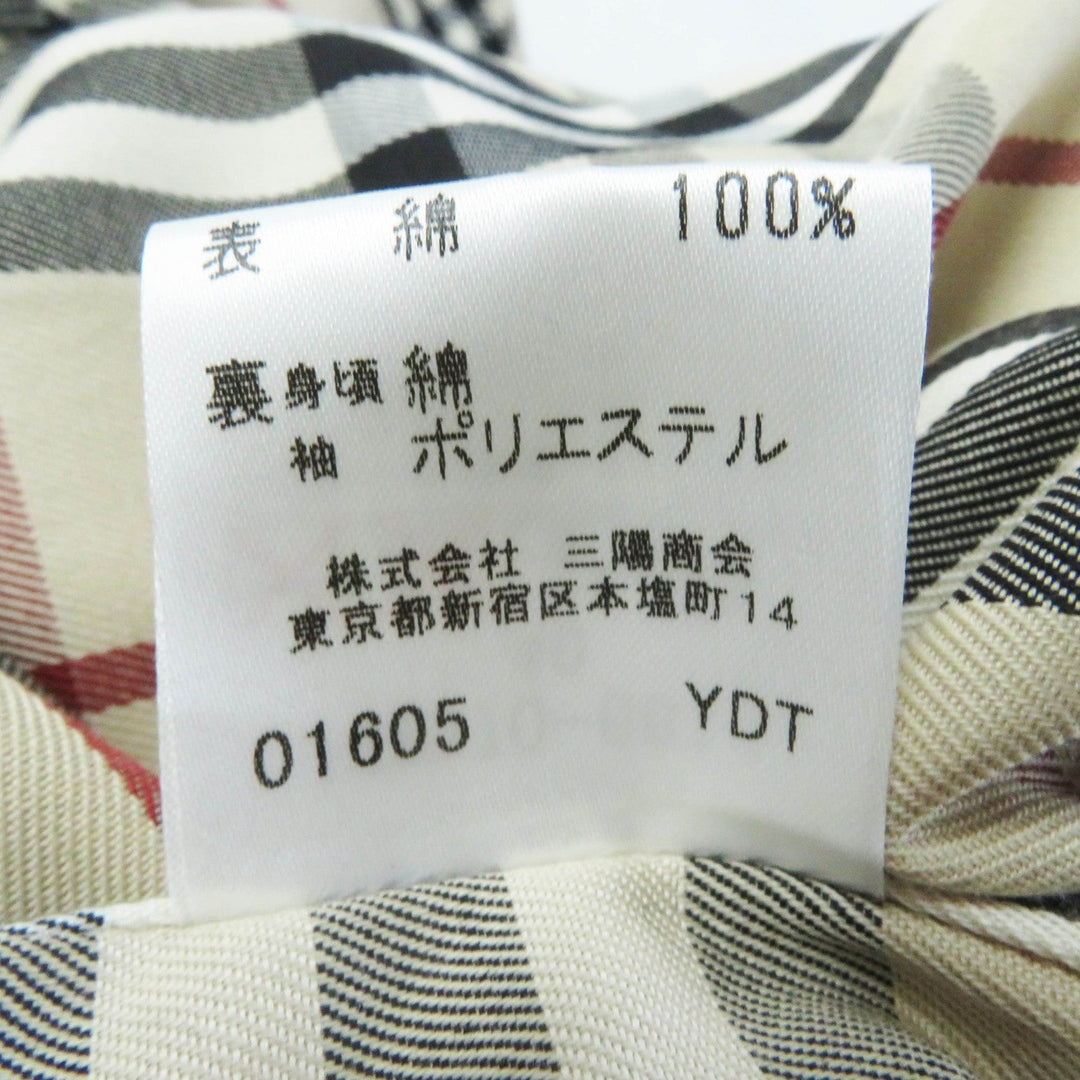 BURBERRY LONDON Stainless collar coat FR070-661 Outer: 100% cotton, Lining: cotton, Lining: polyester, Liner: 100% wool, Liner: 100% polyester beige Women 40 Used Authentic