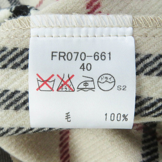 BURBERRY LONDON Stainless collar coat FR070-661 Outer: 100% cotton, Lining: cotton, Lining: polyester, Liner: 100% wool, Liner: 100% polyester beige Women 40 Used Authentic