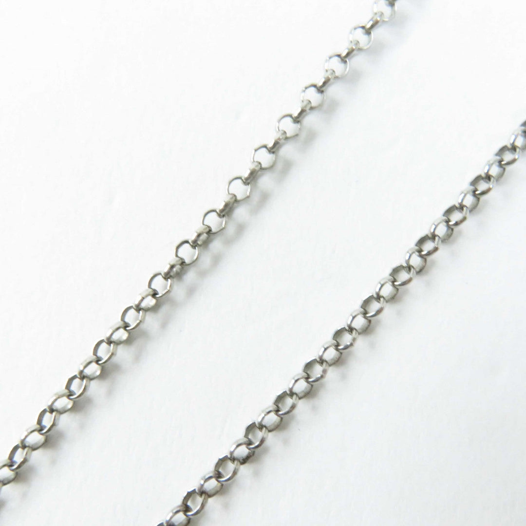 GUCCI Necklace 455535 Main�FAG925 Silver Interlocking G Women Used Authentic