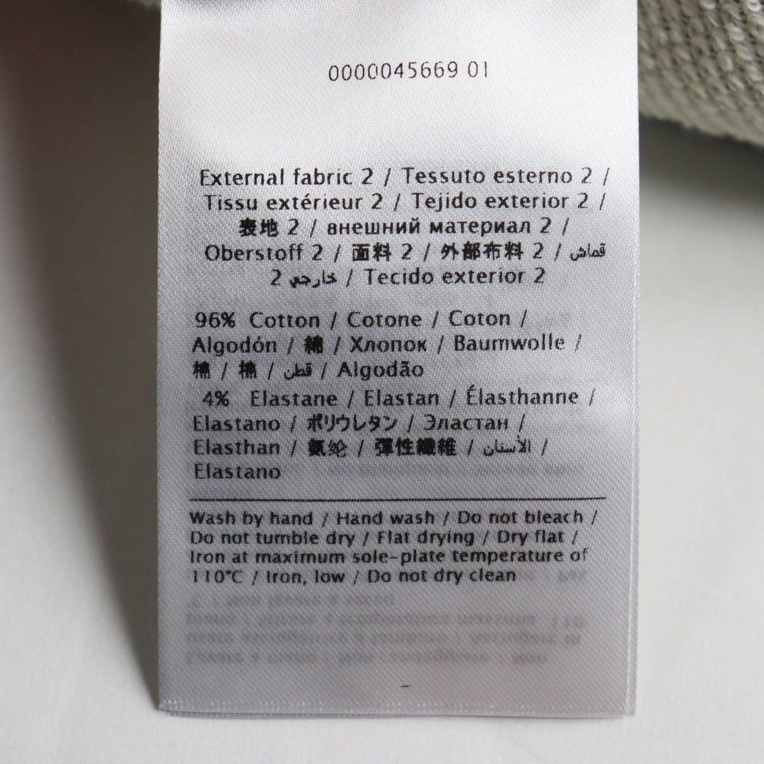 VALENTINO sweat RV3MF01JCXL Outer material: 93% cotton, Outer material: 7% nylon, Part: 96% cotton, Part: 4% polyurethane Gray Silver mens M Used Authentic