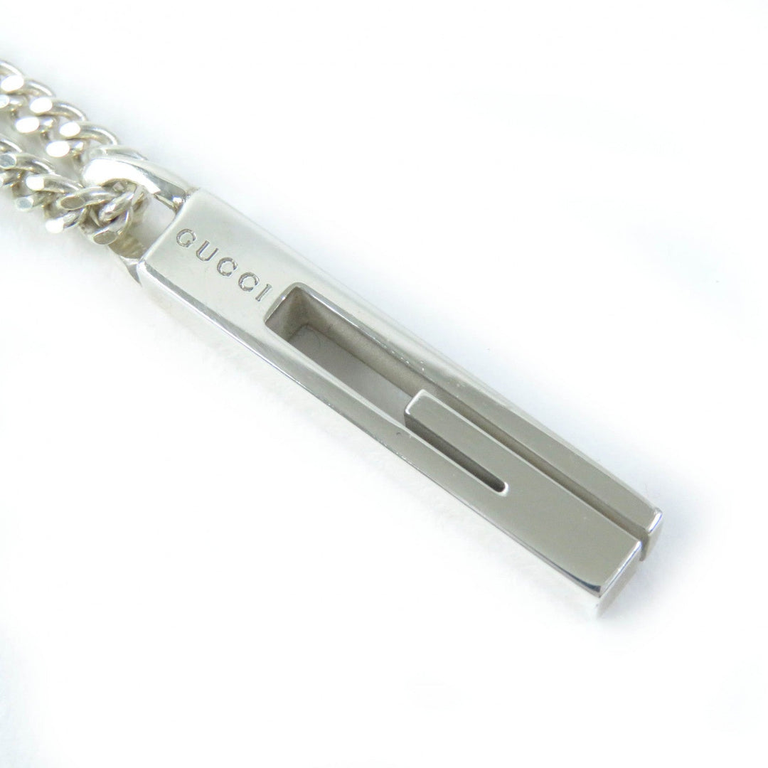 GUCCI Necklace Main�FAG925 Silver Women Used Authentic