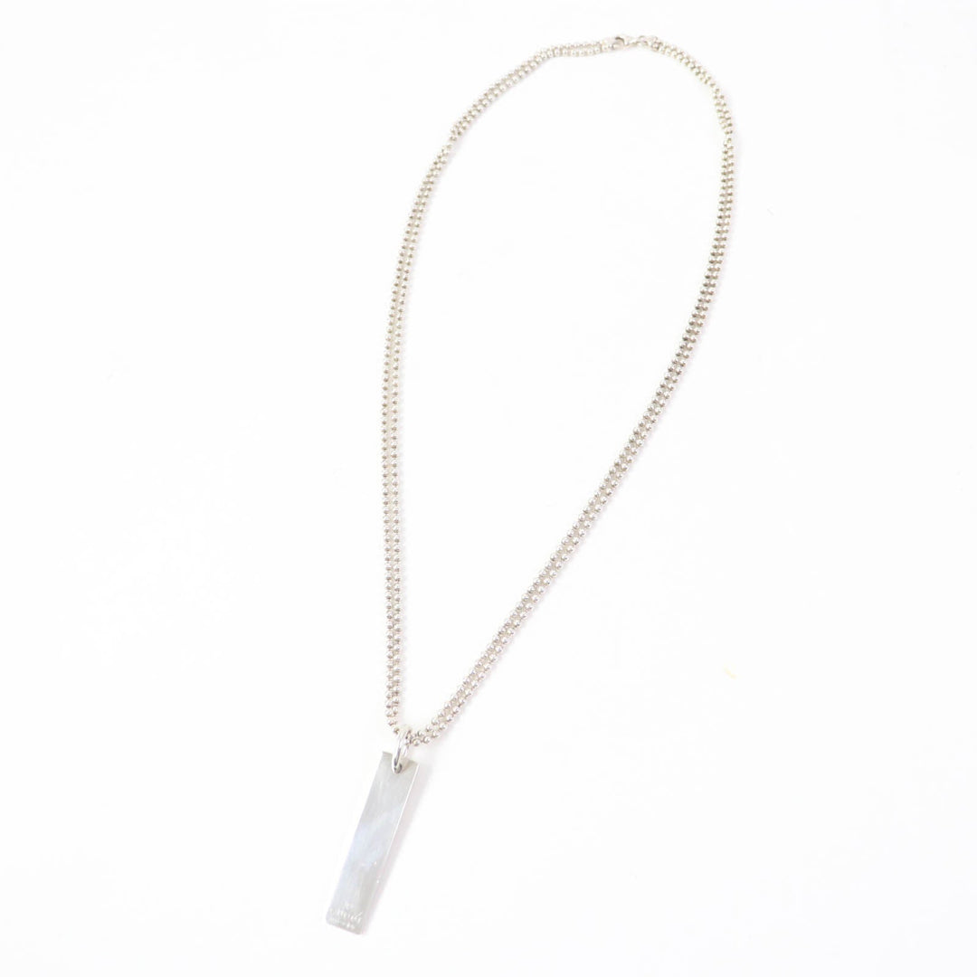 GUCCI Necklace Main�FAG925 Silver Women Used Authentic