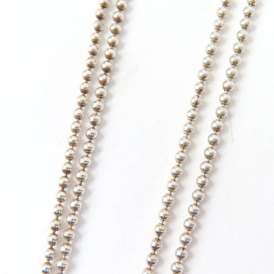 GUCCI Necklace Main�FAG925 Silver Women Used Authentic