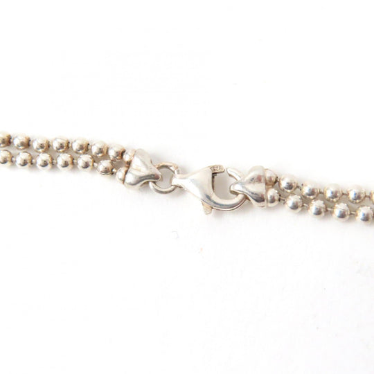 GUCCI Necklace Main�FAG925 Silver Women Used Authentic