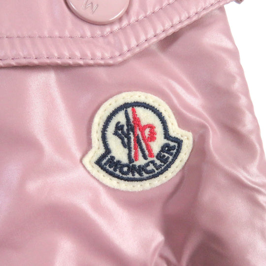 MONCLER Blouson Outer: 100% polyester, Main: 100% wool, Filling: 90% down, Filling: 10% feather pink CARDIGAN Women S Used Authentic