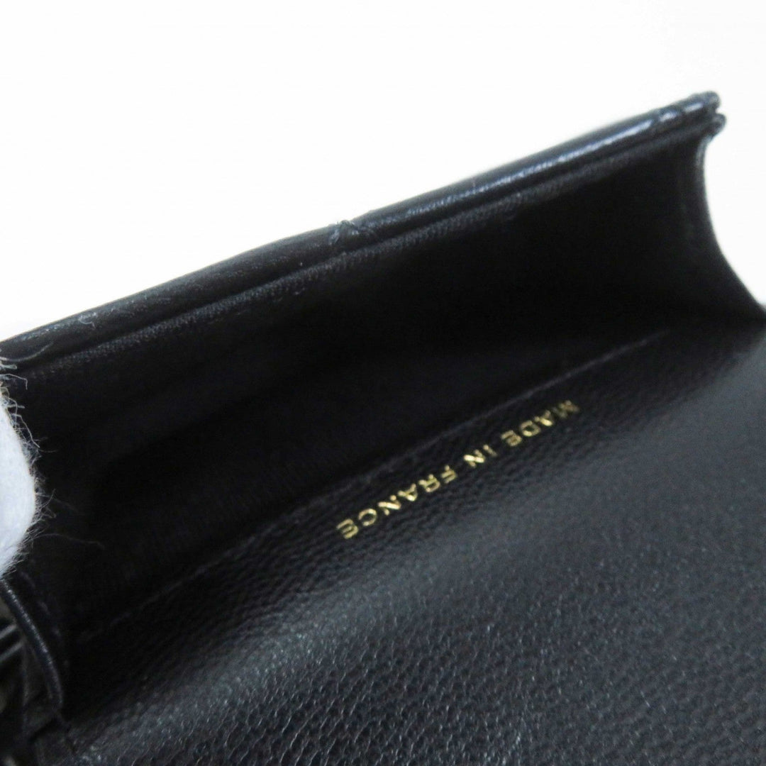 CHANEL Other accessories AP2553 Main: Lamb leather black Women Used Authentic