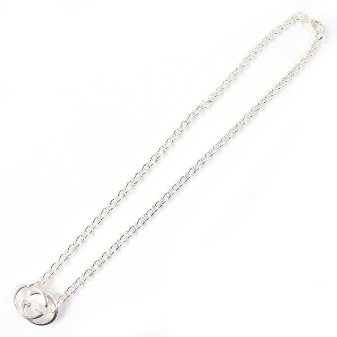 GUCCI Necklace 190489 Main�FSV925 Silver Women Used Authentic