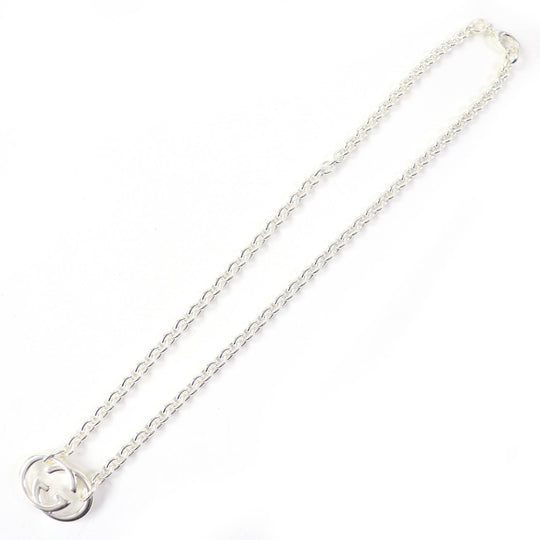 GUCCI Necklace 190489 Main�FSV925 Silver Women Used Authentic