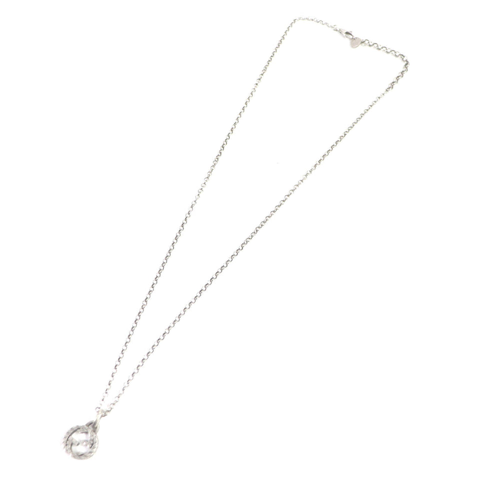 GUCCI Necklace Main�FAG925 Silver Women Used Authentic