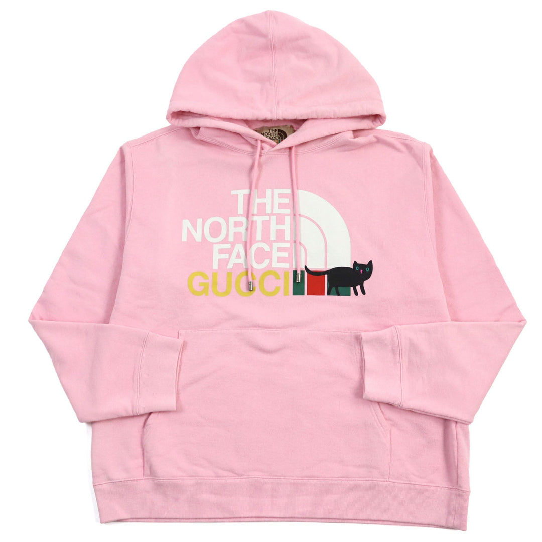 GUCCI Hoodie 626989 Main: 100% cotton pink mens M Used Authentic