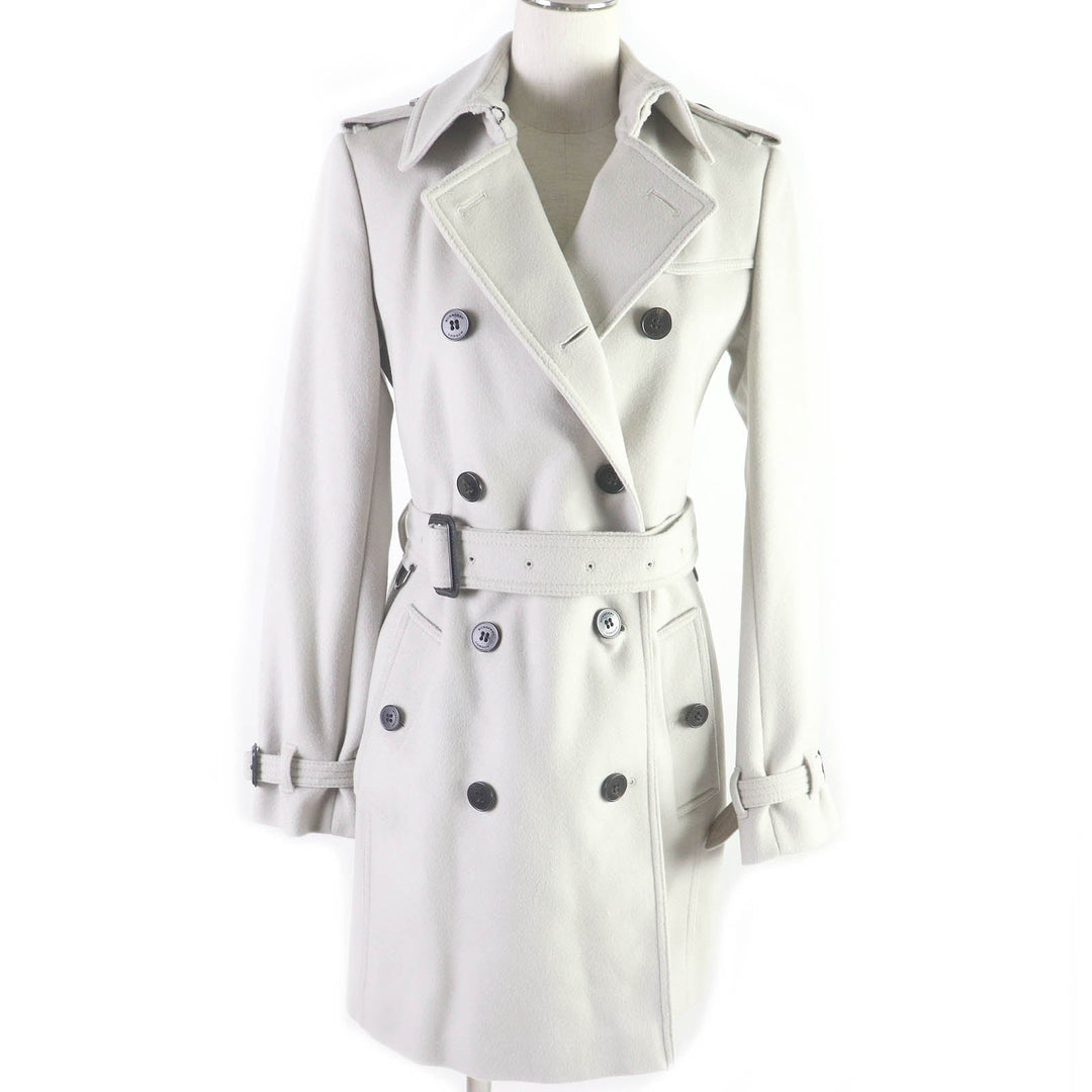 BURBERRY LONDON coat Outer: 80% wool, Outer: 20% cashmere, Lining: 50% acetate, Lining: 50% rayon Gurege Women 38 Used Authentic