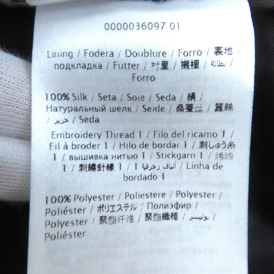 VALENTINO dress Outer: 80% rayon, Outer: 20% silk, Lining: 100% silk, Part: 100% silk, Part: 100% polyester black Women 38 Used Authentic