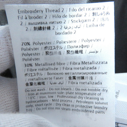 VALENTINO dress Outer: 80% rayon, Outer: 20% silk, Lining: 100% silk, Part: 100% silk, Part: 100% polyester black Women 38 Used Authentic