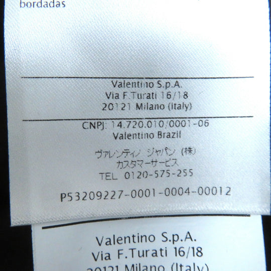 VALENTINO dress Outer: 80% rayon, Outer: 20% silk, Lining: 100% silk, Part: 100% silk, Part: 100% polyester black Women 38 Used Authentic