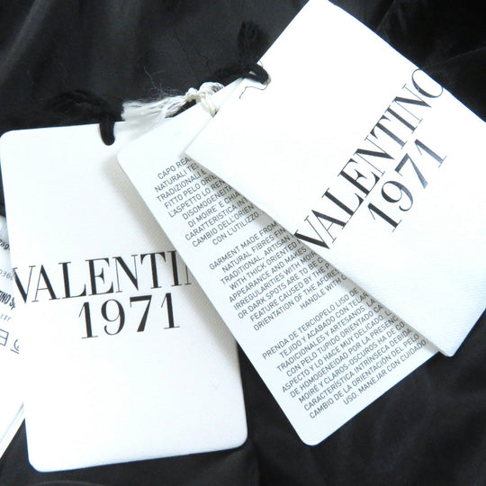 VALENTINO dress Outer: 80% rayon, Outer: 20% silk, Lining: 100% silk, Part: 100% silk, Part: 100% polyester black Women 38 Used Authentic