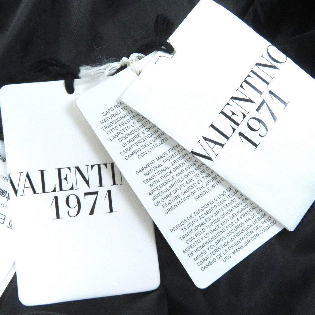 VALENTINO dress Outer: 80% rayon, Outer: 20% silk, Lining: 100% silk, Part: 100% silk, Part: 100% polyester black Women 38 Used Authentic