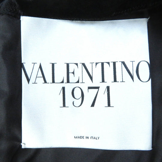 VALENTINO dress Outer: 80% rayon, Outer: 20% silk, Lining: 100% silk, Part: 100% silk, Part: 100% polyester black Women 38 Used Authentic