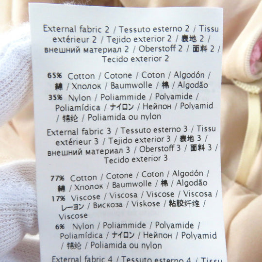 VALENTINO dress Outer material: 100% nylon, Outer material: 65% cotton, Outer material: 35% nylon, Outer material: 77% cotton, Outer material: 17% rayon multicolor Women 38 Used Authentic