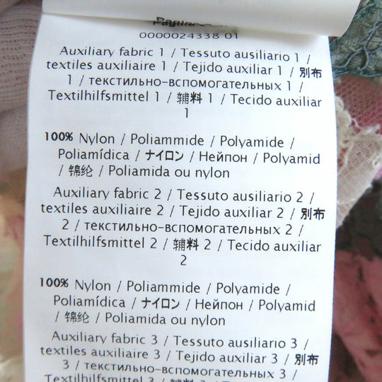 VALENTINO dress Outer material: 100% nylon, Outer material: 65% cotton, Outer material: 35% nylon, Outer material: 77% cotton, Outer material: 17% rayon multicolor Women 38 Used Authentic