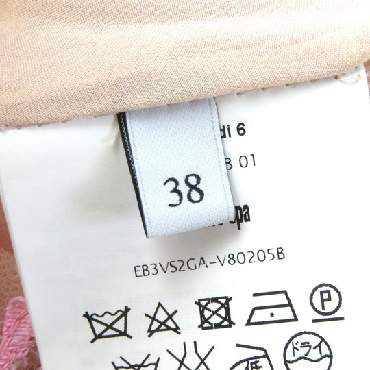 VALENTINO dress Outer material: 100% nylon, Outer material: 65% cotton, Outer material: 35% nylon, Outer material: 77% cotton, Outer material: 17% rayon multicolor Women 38 Used Authentic