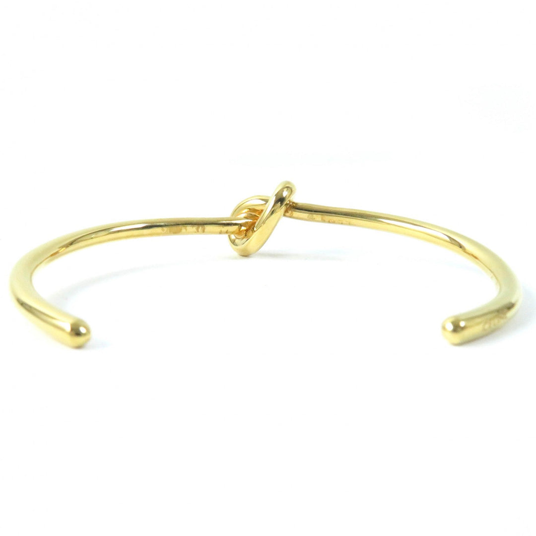 CELINE Bangle 46P466BRA Main: Nickel gold Knot Extra-Thin Bracelet in Brass with Gold Finish Women Used Authentic