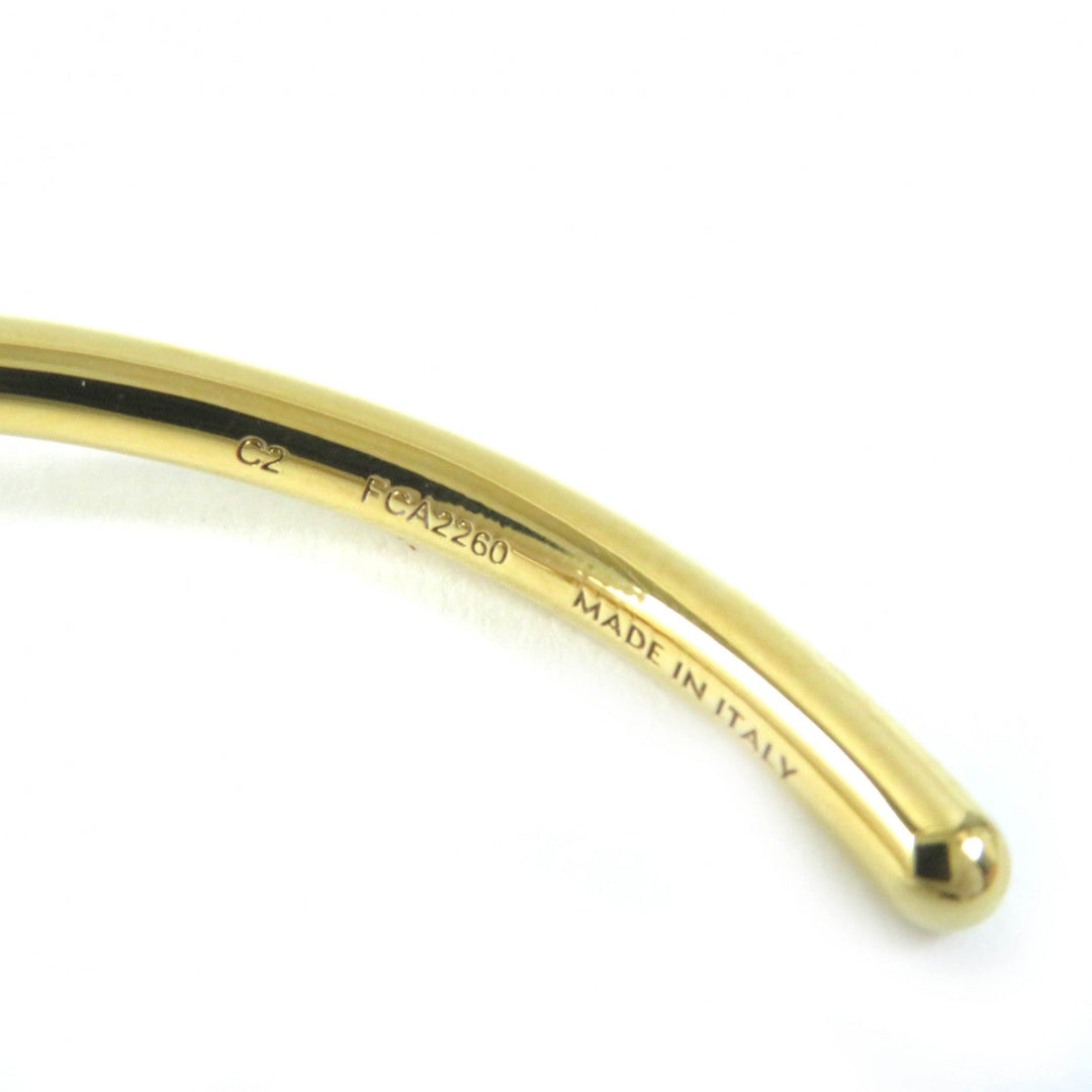 CELINE Bangle 46P466BRA Main: Nickel gold Knot Extra-Thin Bracelet in Brass with Gold Finish Women Used Authentic