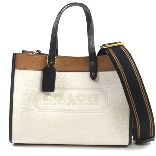 COACH Tote Bag C0777 Main: Leather Multi Women Used Authentic