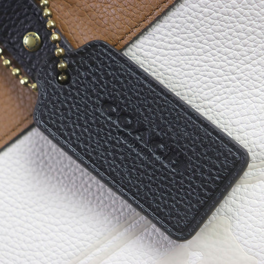 COACH Tote Bag C0777 Main: Leather Multi Women Used Authentic