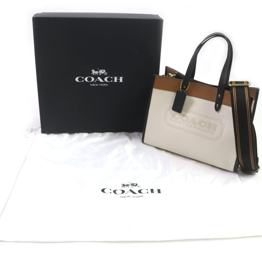 COACH Tote Bag C0777 Main: Leather Multi Women Used Authentic