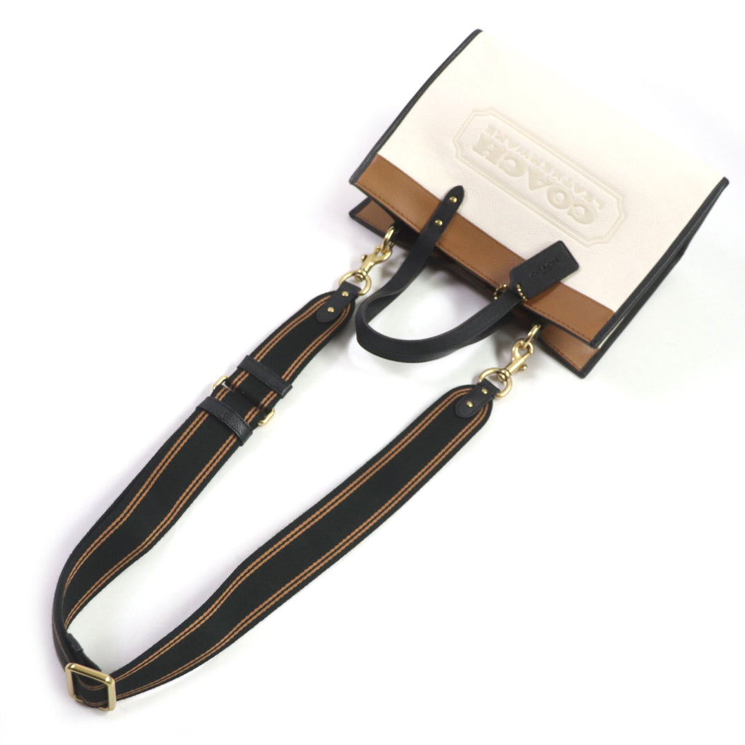 COACH Tote Bag C0777 Main: Leather Multi Women Used Authentic