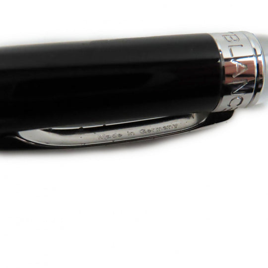 MONTBLANC Ballpoint pen Precious resin Black Silver Starwalker mens Used Authentic