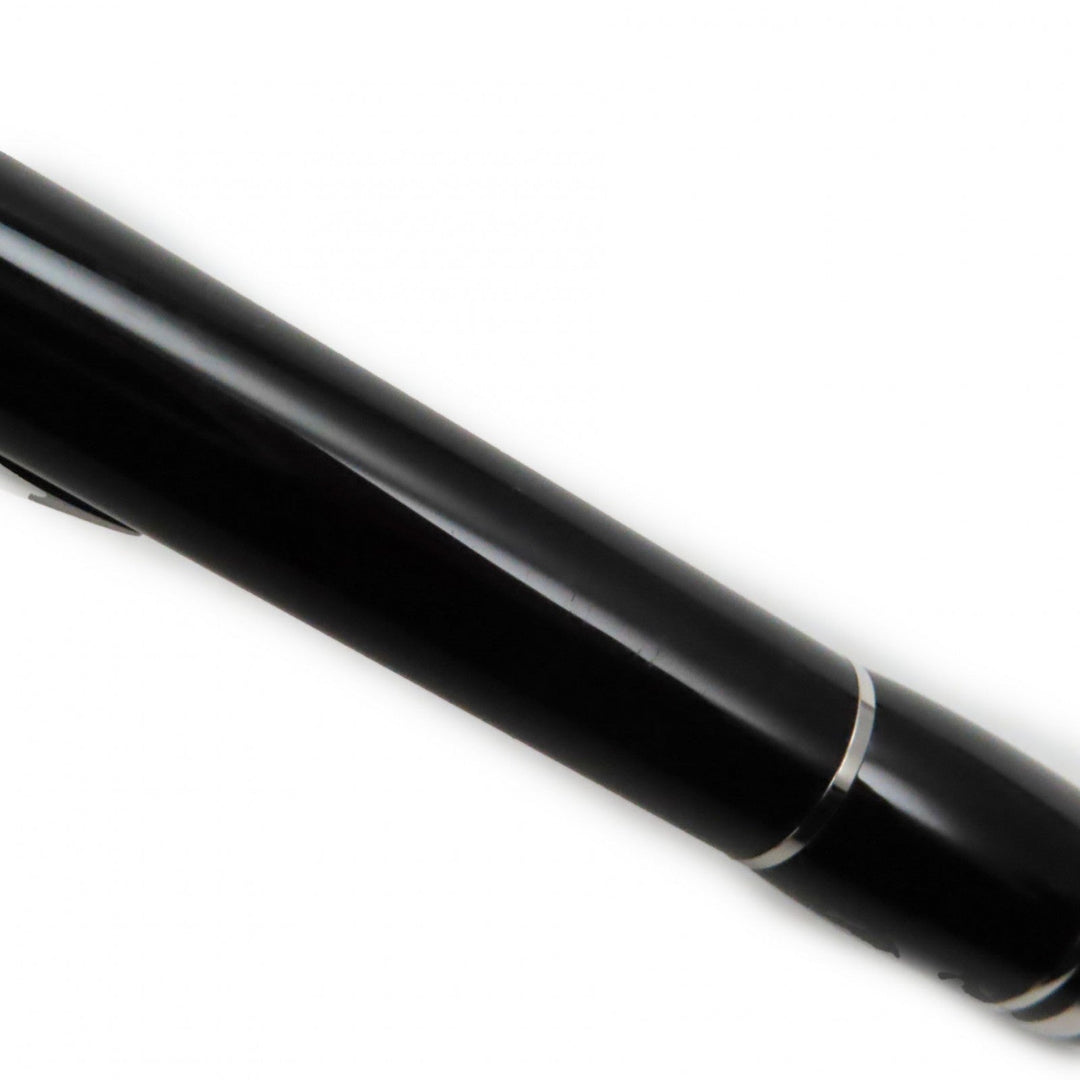 MONTBLANC Ballpoint pen Precious resin Black Silver Starwalker mens Used Authentic