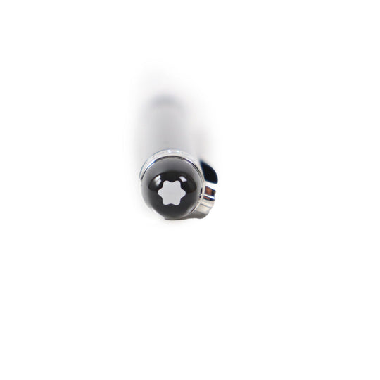 MONTBLANC Ballpoint pen Precious resin Black Silver Starwalker mens Used Authentic