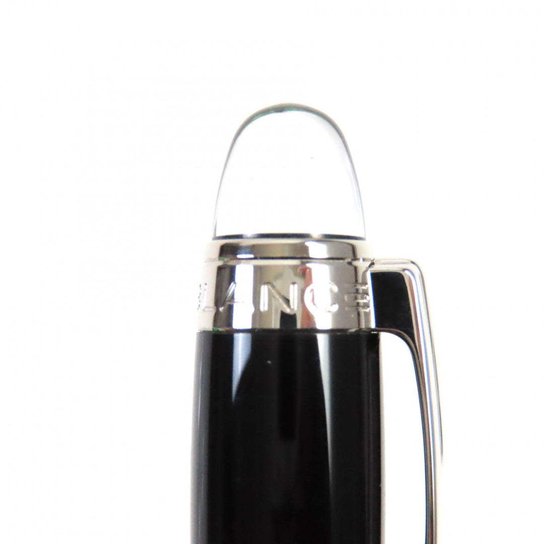 MONTBLANC Ballpoint pen Ruthenium plating, resin Black Silver Starwalker mens Used Authentic