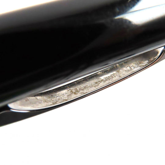 MONTBLANC Ballpoint pen Ruthenium plating, resin Black Silver Starwalker mens Used Authentic
